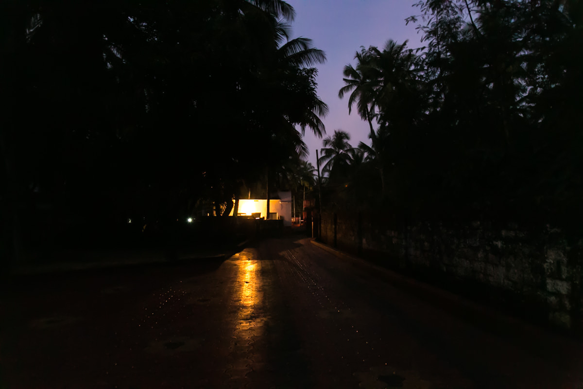 Dusk in Kerala