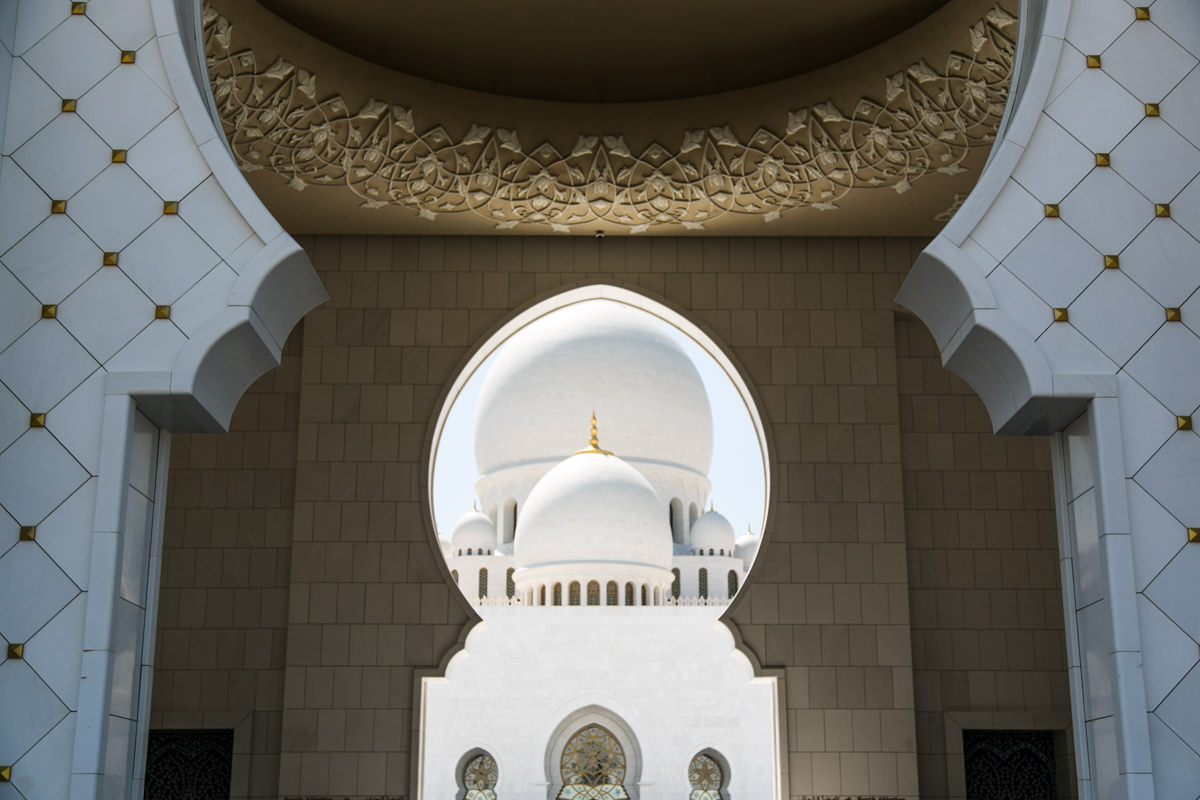 Sheikh Zayed Mosque dome