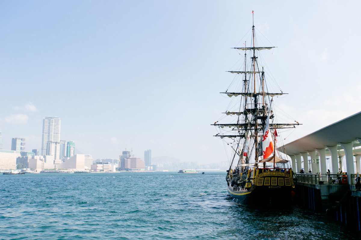Ship in Hong Kong