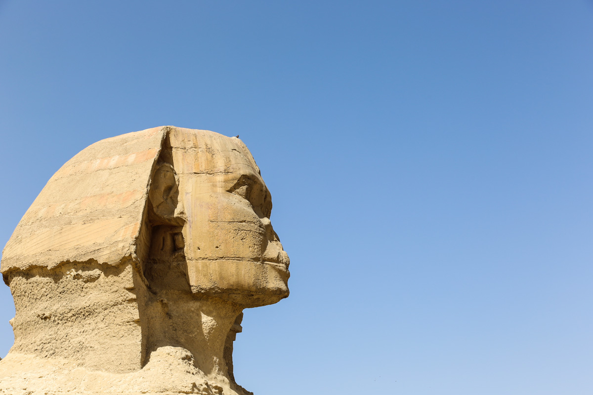 The great Sphinx of Cairo