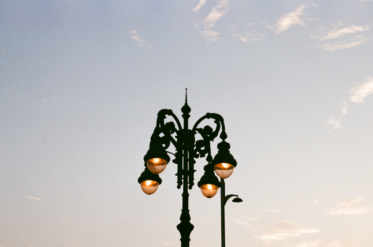 The lamp post