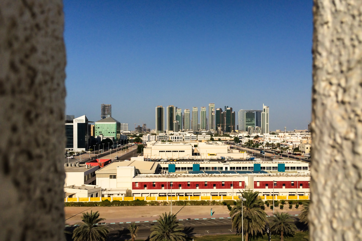 Abu Dhabi from a roof