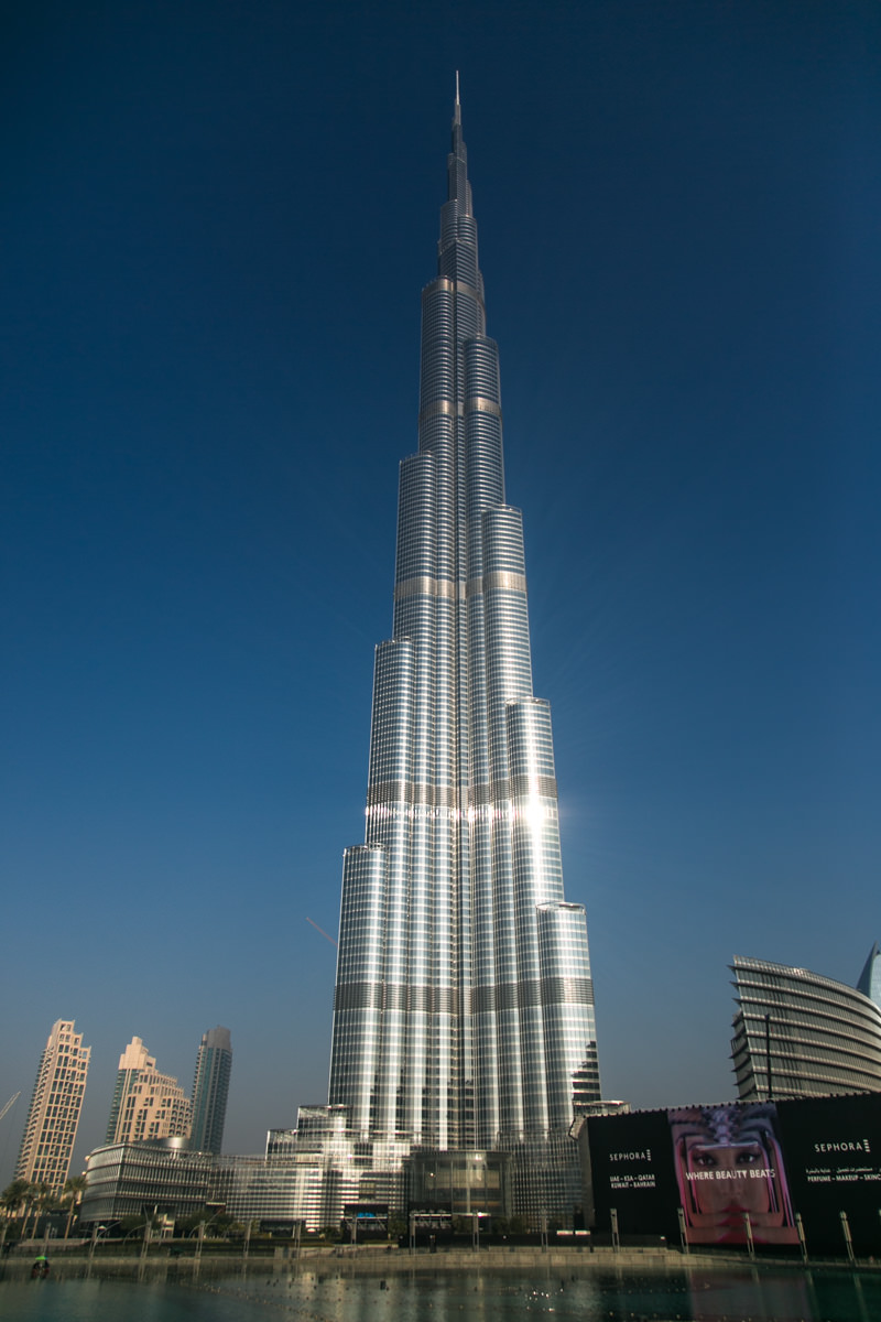 Burj Khalifa at sunrise