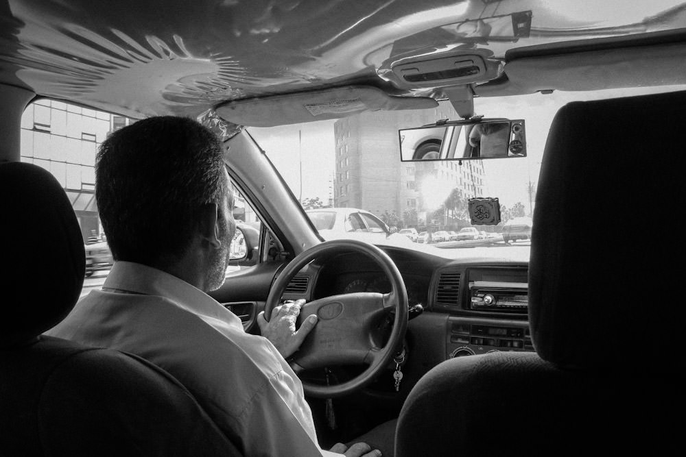 Cab driver in Amman