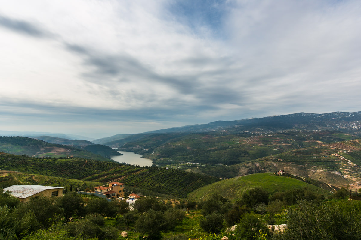 Cloudy and green Jordan