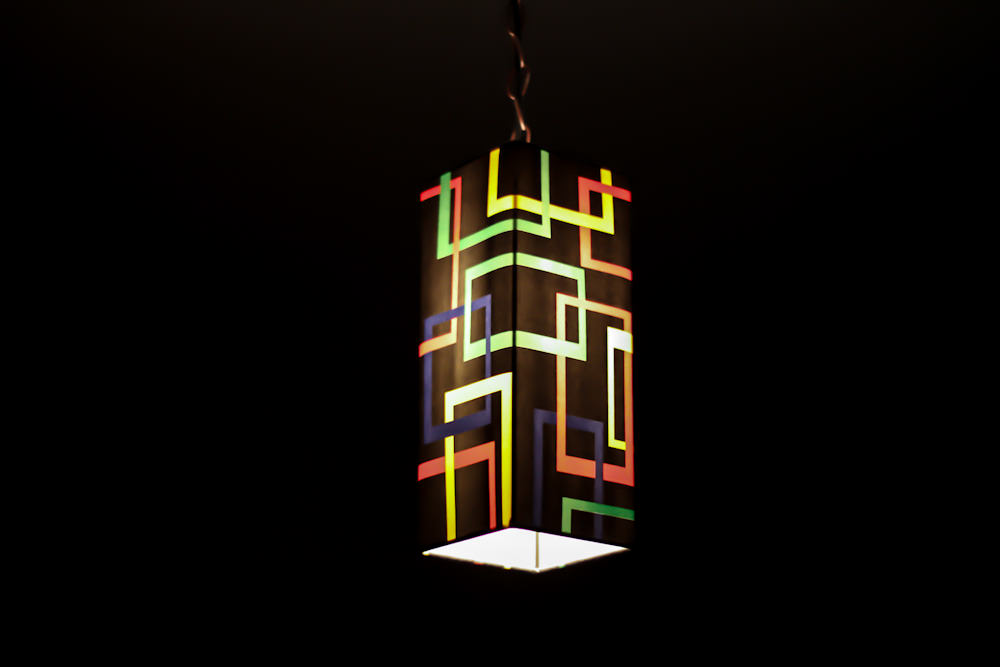 Colorful lamp