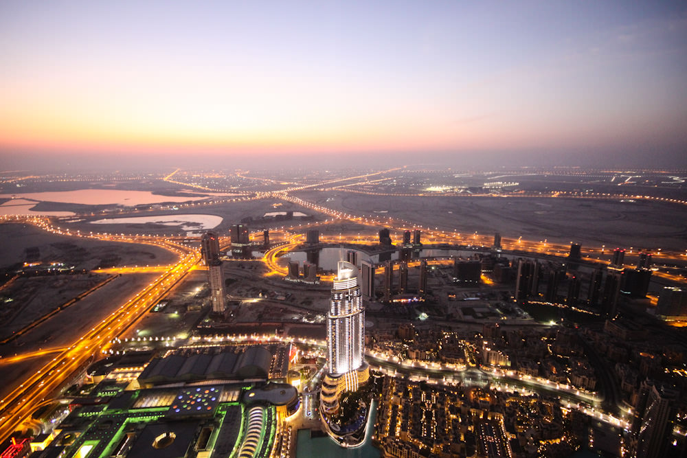 Dubai from the top