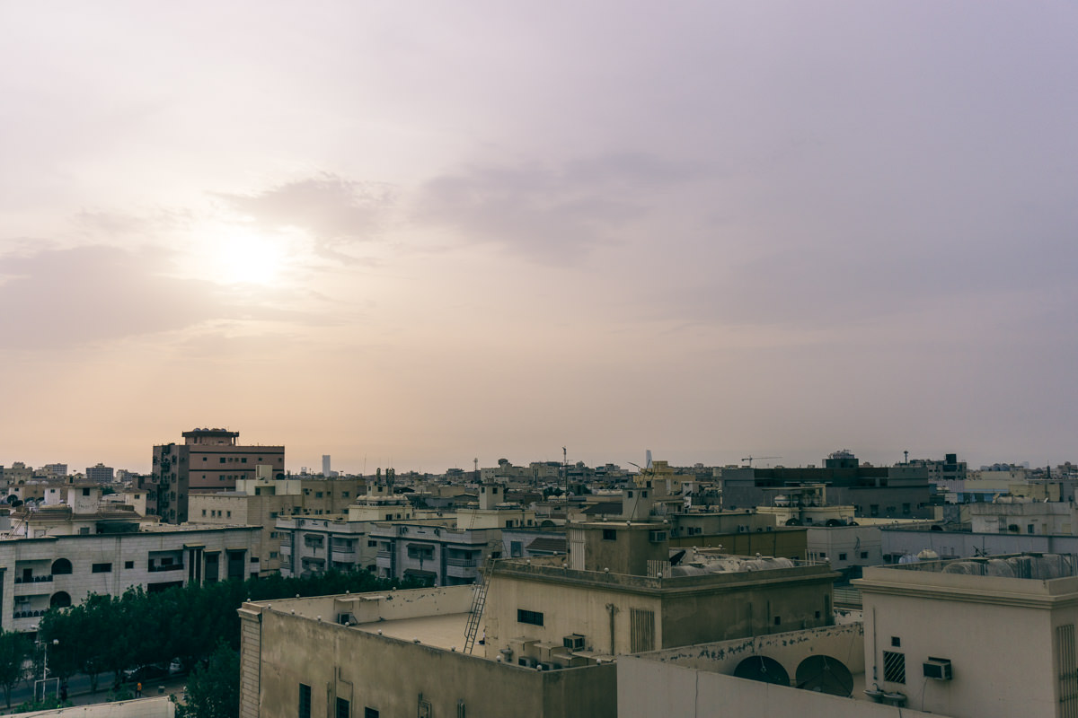 Jeddah at sunset