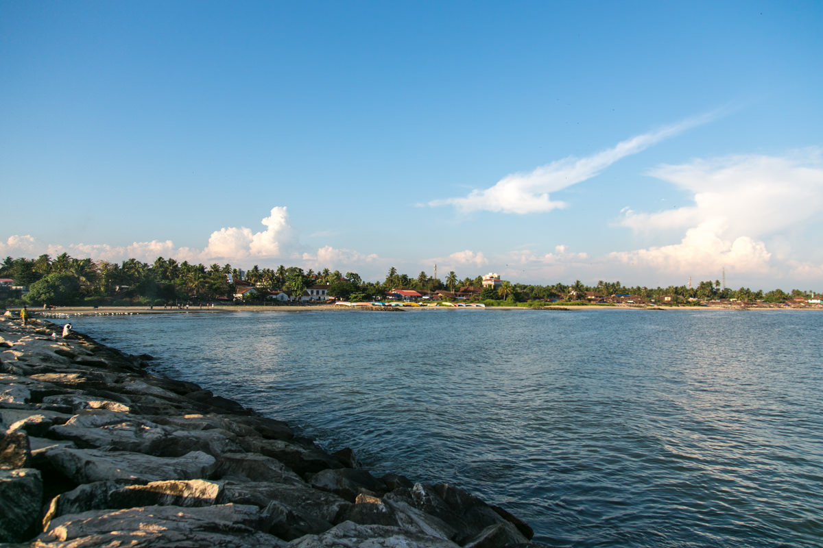Mappila Bay in Kannur, Kerala