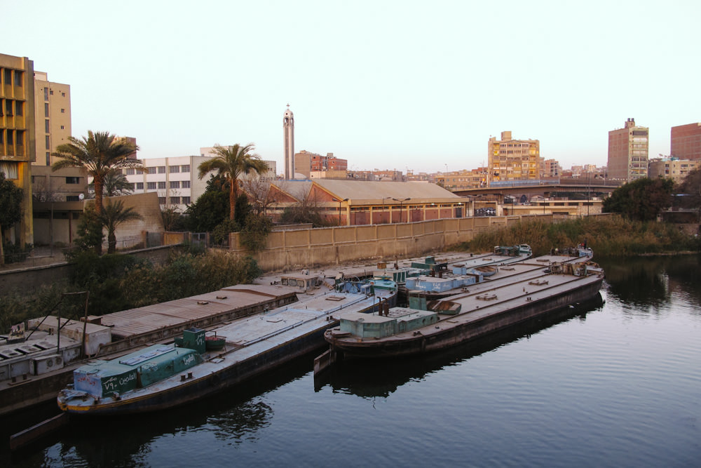 Ships in Cairo