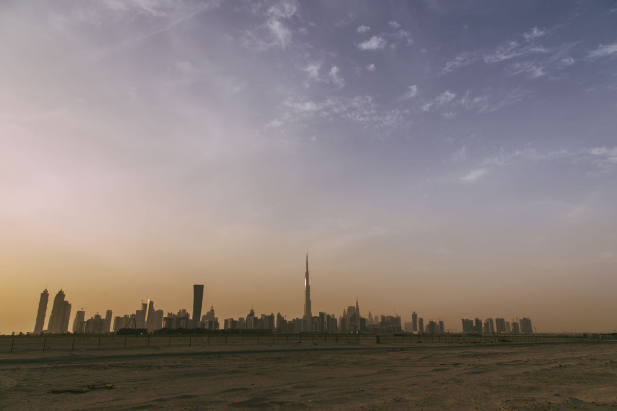 The Burj at Dusk