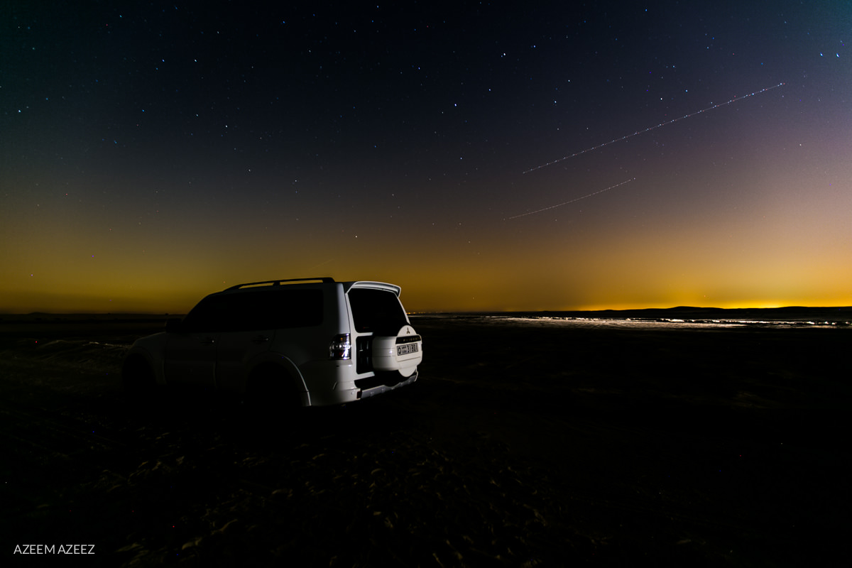 The car and the stars