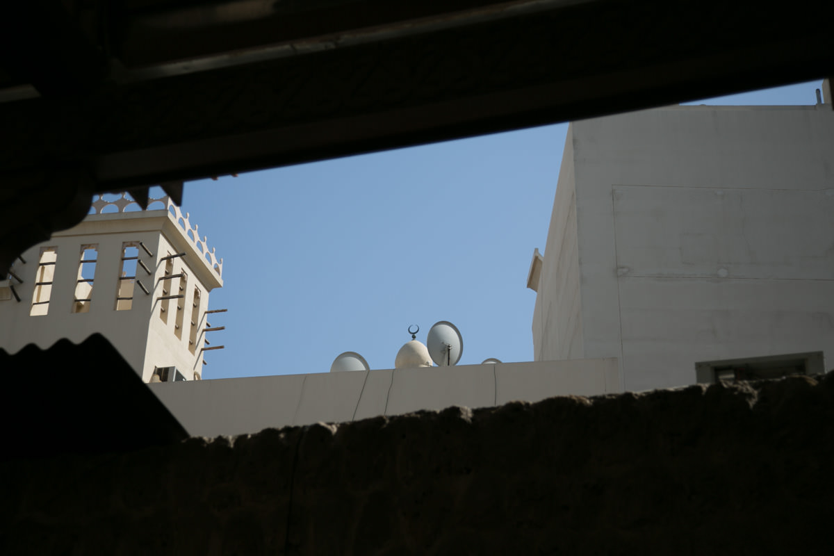 View through the frame