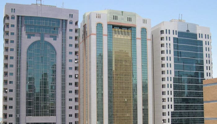 Buildings in Abu Dhabi