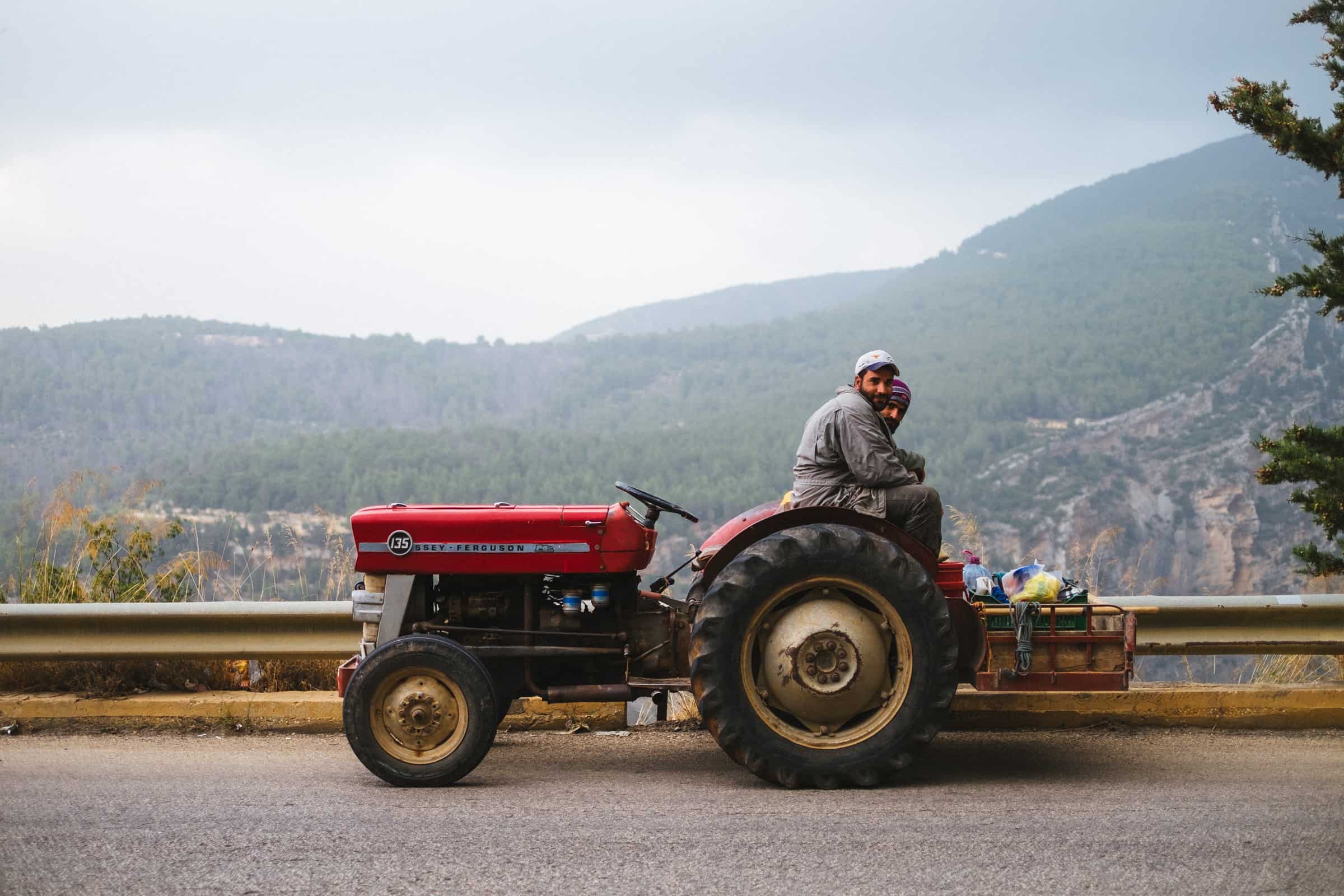 Tractor in Lebanon